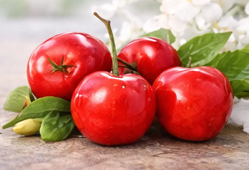 Acerola ingredient cherries